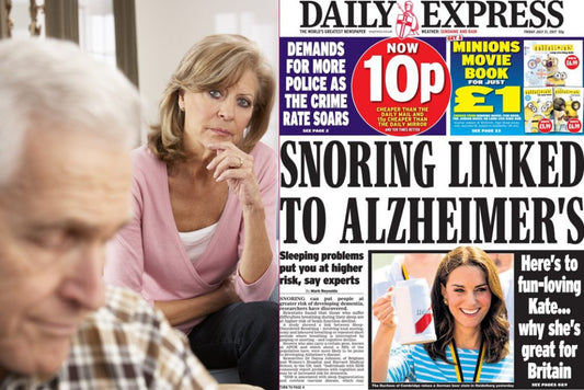 FACT: Snorers are much more likely to suffer from Alzheimer’s and dementia