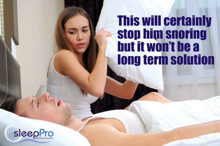 The problems faced by couples due to snoring